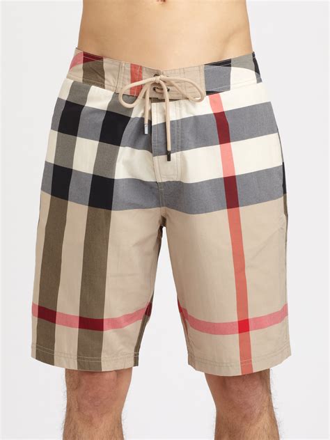 burberry swim trunks men|burberry men swimsuit small.